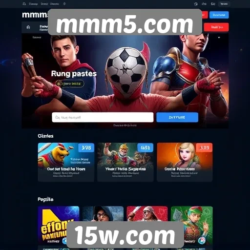 Experiência do usuário no site mmm5.com
